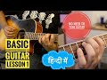 Basic Guitar Lessons For Beginners In Hindi | Beginner Guitar Lesson 1 | The Guitar Chronicles
