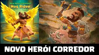 NEW HOG RIDER HERO + 4 NEW CARDS in CLASH ROYALE