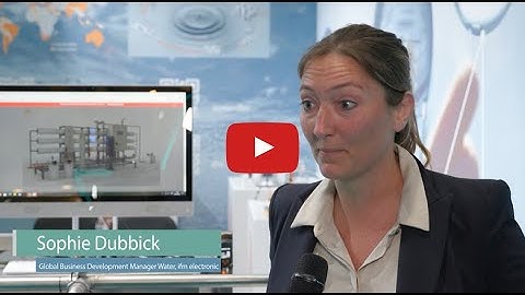 In Conversation with Sophie Dubbick, Global Business Development Manager Water of ifm electronics