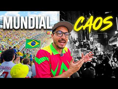 NEW YORK WENT CRAZY! 🚨 Morocco vs. Brazil: The most epic World Cup atmosphere