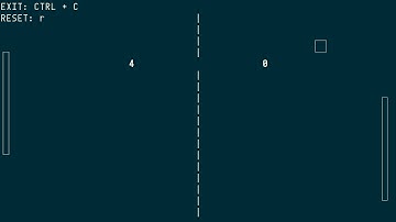 PongC, Pong game by Alexander Lingtorp