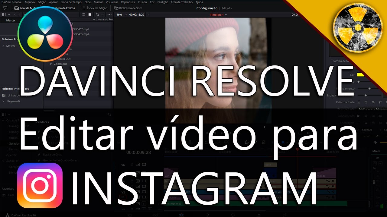 Como Editar V deo Para Instagram Com Davinci Resolve YouTube Como Editar V deo Para Instagram Com Davinci Resolve YouTube