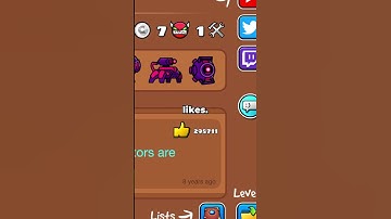 The Most Liked Profile Post in Geometry Dash