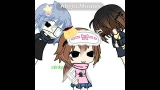 Lazy || vibing with the gangz !!! #ytshorts #trending #gachatween #gachalife #fypp