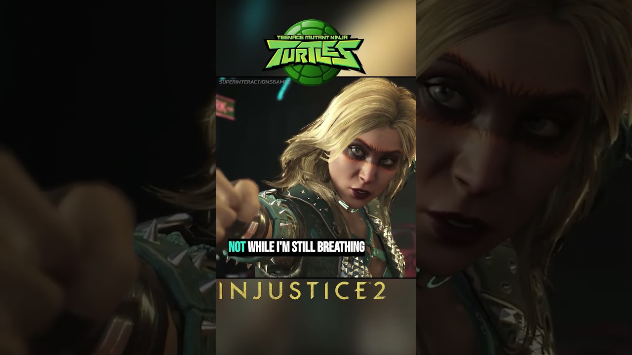 The Teenage Mutant Ninja Turtles Display ALL Their TURTLE POWER in INJUSTICE 2 Clip 