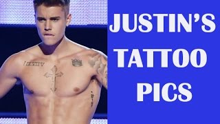 Justin Bieber's various tattoos - TOI