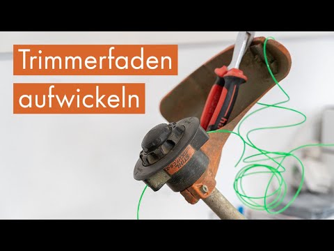 Video: Stihl Elektro-Sense: Elektro- Und Akku-Rasentrimmer. Wie Entferne Ich Die Haspel Von Der Elektrosense Und Betanke Die Schnur?