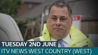 Security hired to guard small wall in Gloucester | ITV West Country (West)