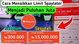 Cara Menaikkan Limit SPayLater Jadi Puluhan Juta