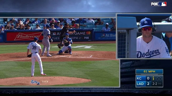 KC@LAD: McCarthy gets Gordon looking in the 3rd