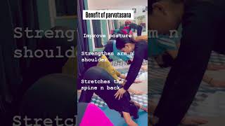 # parvatasana #benefit