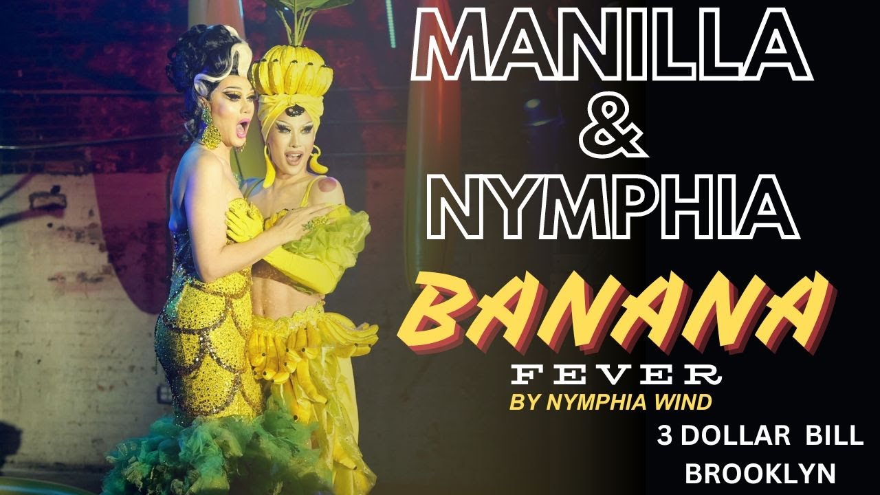 NYMPHIA AND MANILLA LUZON PERFOM LIVE for Nymphia Wind's Banana Fever at 3 Dollar Bill in Brooklyn