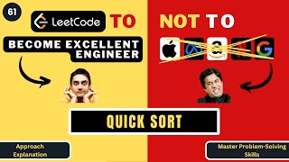 Quick Sort | Approach Explanation | Sorting Algorithm | Progression90