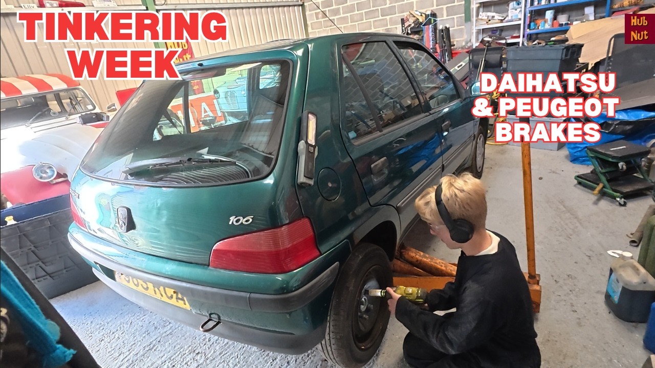 Week of tinkering: Daihatsu L251 and Peugeot 106 brakes