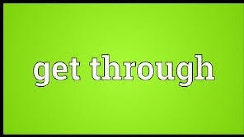 GET THROUGH. Excel 7th grade. Module 7