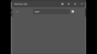 40. Create a touch dialog box for the Title component in AEM.