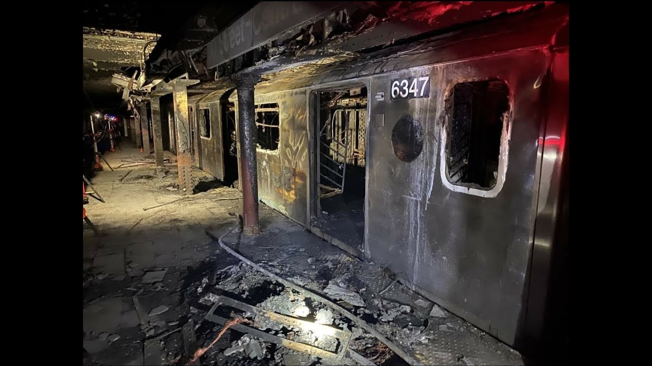 Mta R110 Explosion Heroic MTA Subway operator died from a train fire - YouTube