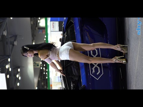 SEOUL AUTOSALON  KOREA - RACING MODEL 4K FANCAM