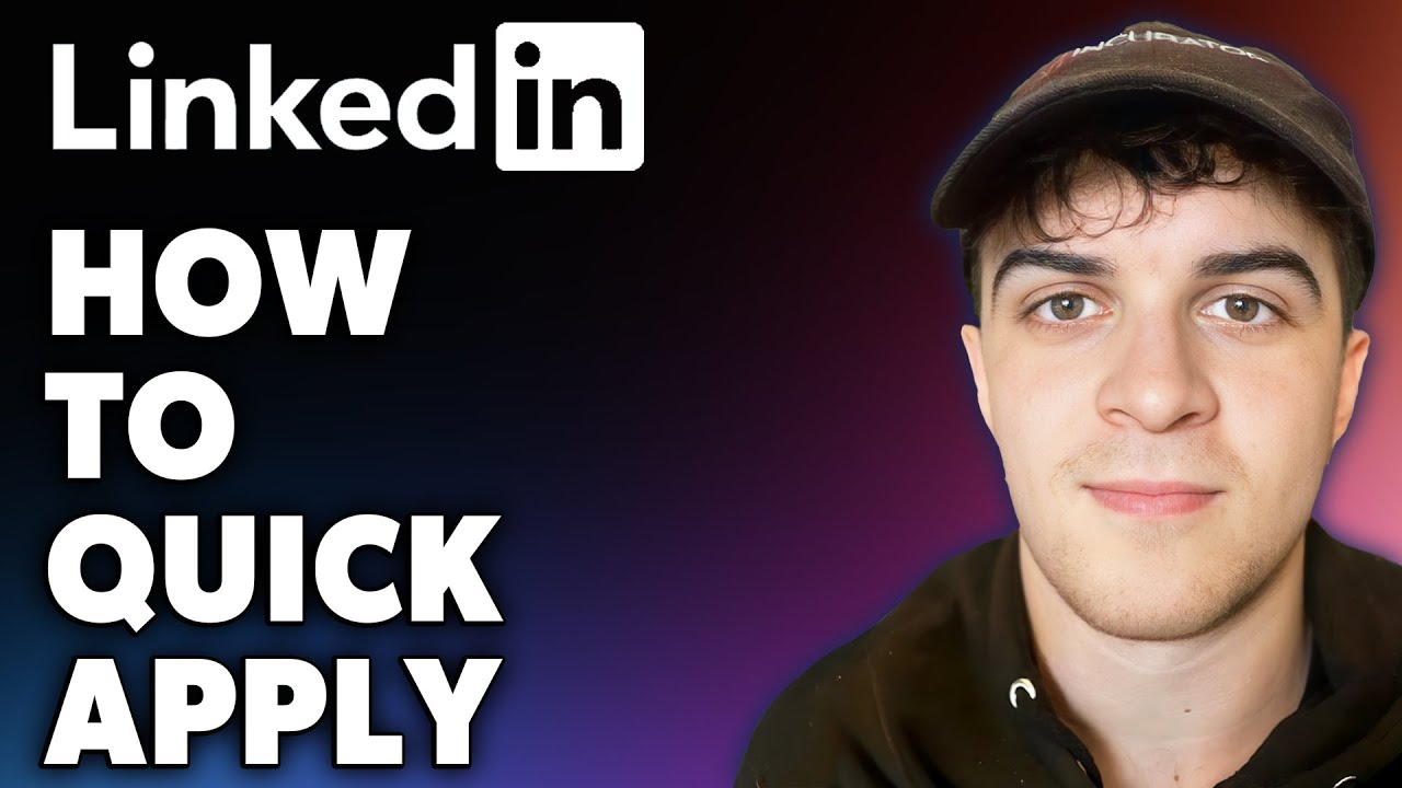 How to Quick Apply on LinkedIn (Full 2024 Guide) - YouTube