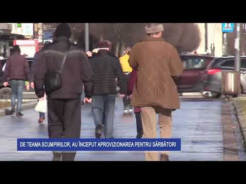 De teama scumpirilor, au început aprovizionarea pentru sărbători 
