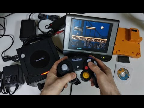Видео: Gamecube (PicoBoot) + эмуляторы + Gameboy Player