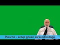 The green screen - how to setup & edit green screen with iPhone 11 and iMovie.