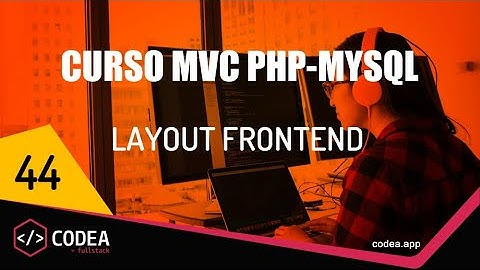 Layout FrontEnd Curso MVC PHP-MySQL Página Web Administrable para tienda de cómputo
