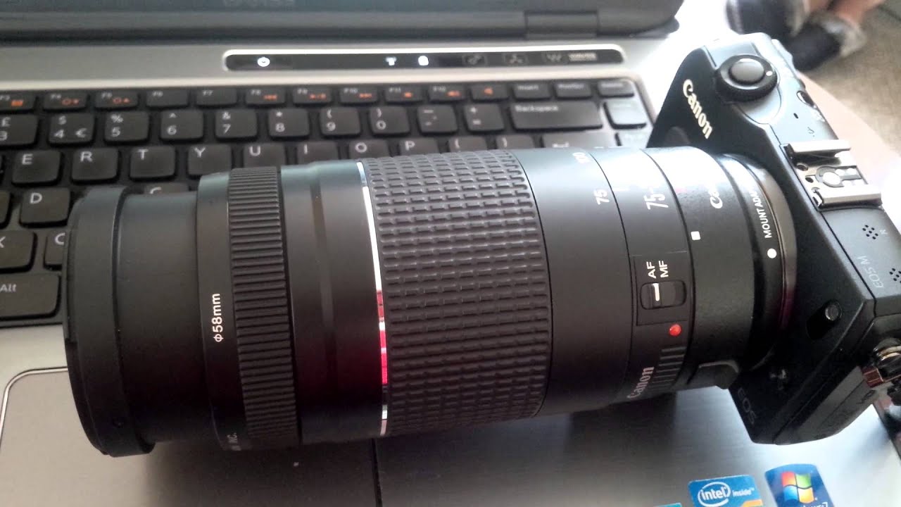 Canon EF 75 300 1 4 5 6 III Zoom Lens Issue YouTube
