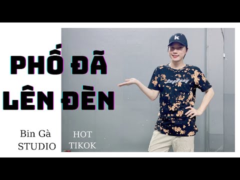 [HƯỚNG DẪN NHẢY] PHỐ ĐÃ LÊN ĐÈN (CUKAK REMIX) | BinGa STUDIO | Hot Trend Tiktok