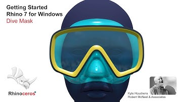 Getting Started Rhino 7- Build a Dive mask with SubD