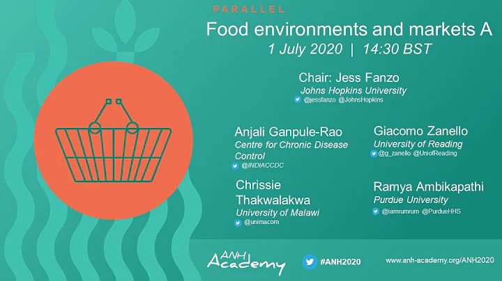 ANH2020: Food environments and markets A