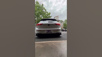 2024 MK8 GTI Milltek Race Catback Exhaust Cold Start (Stock Downpipe) #volkswagen #golf #gti #mk8