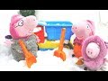 Piggy Peppa Navidad. Vídeos de juguetes peluches.