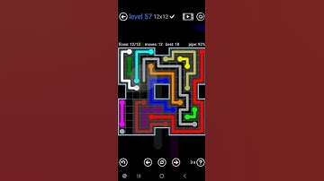 How To Solve Flow Free Variety Pack Level 57 Fun-Shaped Board Walk Through Solution Walkthrough