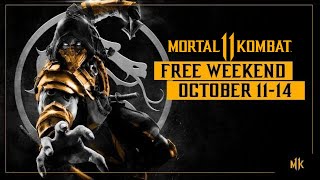 MK11 Free Weekend Trailer Mortal Kombat