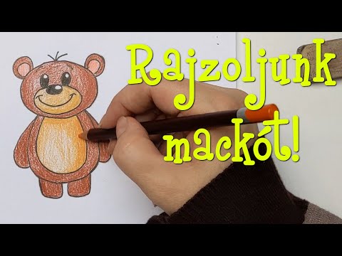 Videó: Hogyan Rajzoljunk Mackót