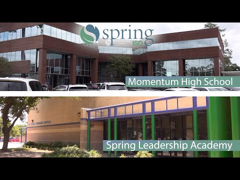 Spring Leadership Academy and Momentum High School are on the move in Spring ISD!