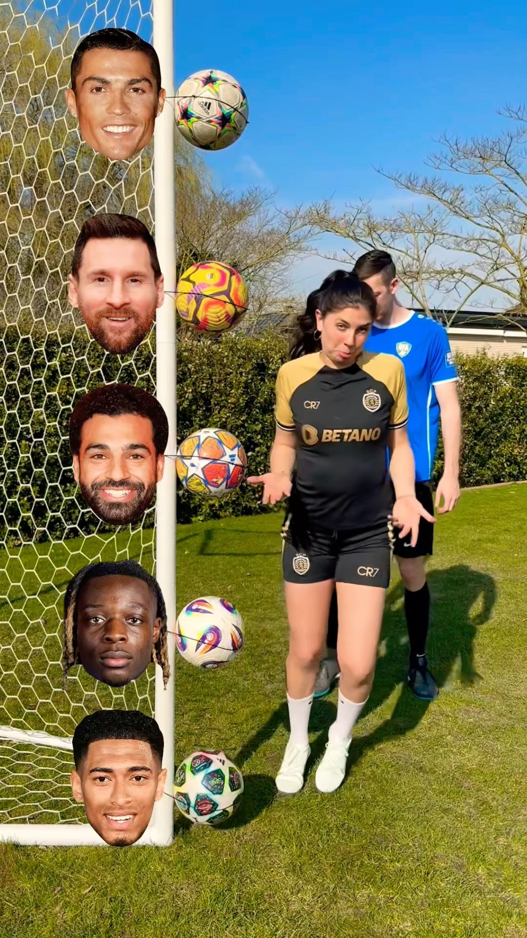 Football Height Challenge ??