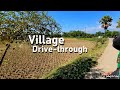 Driving through the rural villages in bangladesh