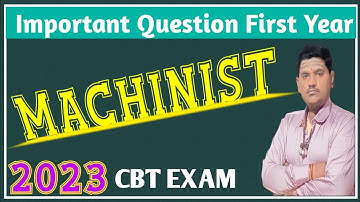 Machinist Important Question 2023 | Cbt Exam 2023