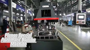 Flange Special Automatic Drilling Machine