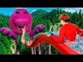 ¡TOBOGAN GIGANTE VS BARNEY DE TERROR!?
