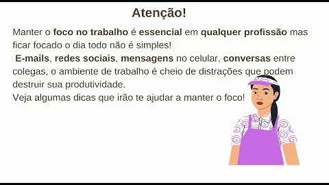 Como manter o foco sem distrações no trabalho!