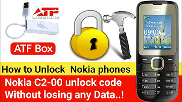 Nokia c2 security code solution Without losing user data using ATF box  | In Urdu/Hindi