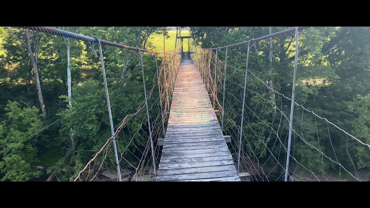 Walking A Virginia Swinging Bridge YouTube