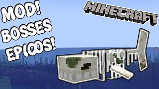 BOSSES EPICOS! Minecraft 1.18.2 MOD MEET YOUR FIGHT!