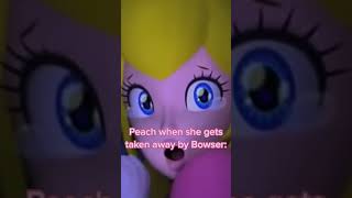 #pov Mario when peach gets captured #shorts