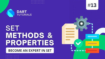 Dart Set Methods & Properties | Dart Tutorials #13