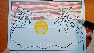 Vẽ phong cảnh quê em | NGÔI NHÀ TRONG TRANH | Không gian trong tác phẩm hội họa | vẽ Cảnh quê hương