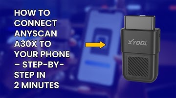 How to Connect Anyscan A30X to Your Phone in 2 Minutes | Easy Bluetooth Setup Guide #OBD2Scanner